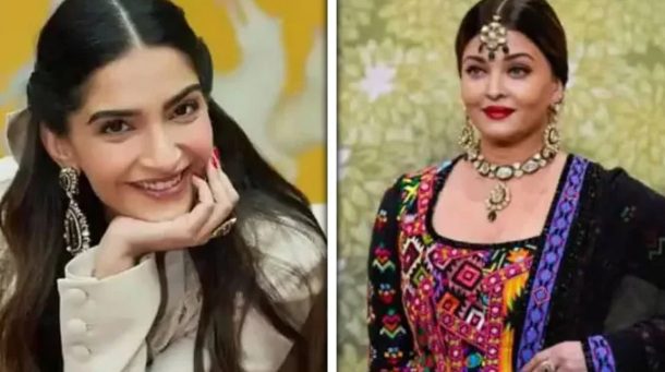 سونم کپور کا ایشوریا رائے کو ’آنٹی‘ کہنے کا تنازع پھر اٹھ گی