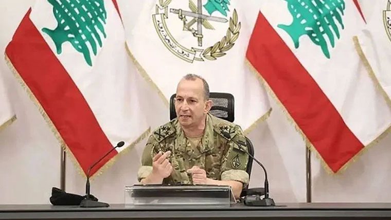 فیلڈ مارشل کی دعوت پر لبنانی آرمی چیف کا دورۂ پاکستان، جنگ بندی پر پیشرفت متوقع