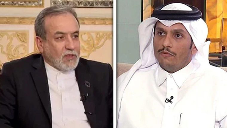 قطری وزیراعظم اور ایرانی وزیر خارجہ کا رابطہ، لبنان کی صورتحال پر تبادلہ خیال