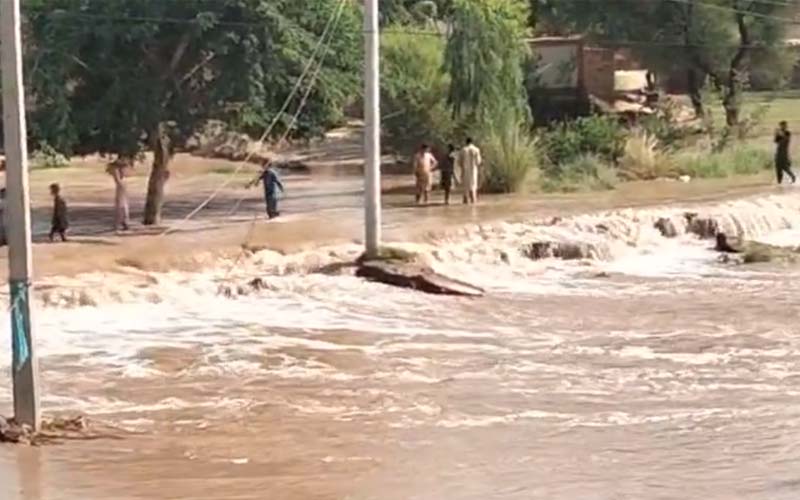 گلگت: گلیشیر کے پگھلاؤ کے باعث پانی کی سطح بلند، الرٹ جاری