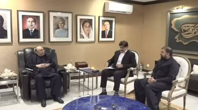 *صدر مملکت آصف علی زرداری سے وزرائے اعلیٰ سندھ اور بلوچستان کی ملاقات، بین الصوبائی امور پر تبادلہ خیال*