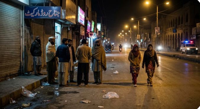 کوئٹہ کی سڑکوں پر رات کے اندھیرے میں کیا ہو رہا ہے؟ جناح روڈ اور قندھاری بازار سے شہریوں کے سنسنی خیز انکشافات