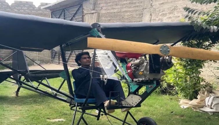 پاکستانی نوجوان نے 6 سال کی محنت سے اپنی مدد آپ کے تحت ہیلی کاپٹر تیار کرلیا