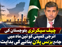 چیف سیکرٹری بلوچستان کی انرجی کمپنی کو تین ماہ میں بزنس پلان بنانے کی ہدایت