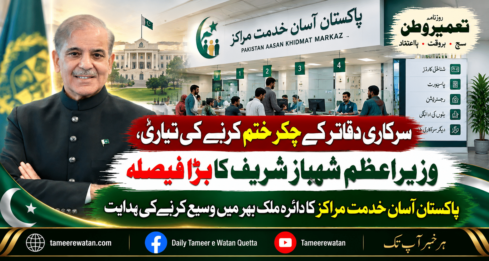 سرکاری دفاتر کے چکر ختم کرنے کی تیاری، وزیراعظم شہباز شریف کا بڑا فیصلہ